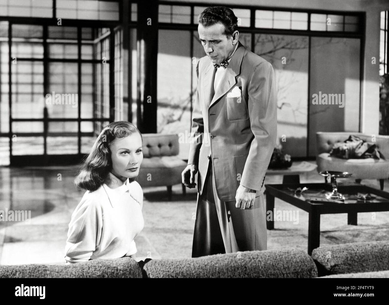 HUMPHREY BOGART and FLORENCE MARLY in TOKYO JOE (1949). Credit