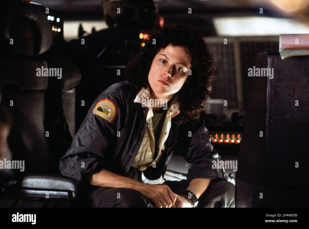 SIGOURNEY WEAVER in ALIEN (1979), directed by RIDLEY SCOTT. Credit ...