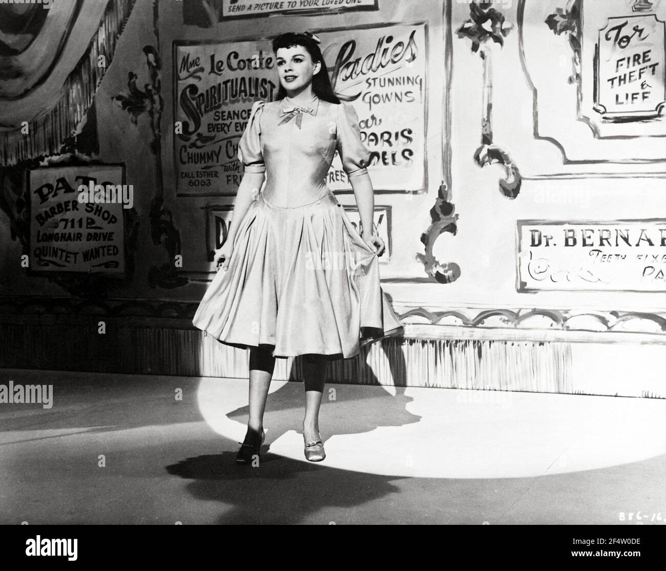 JUDY GARLAND in A STAR IS BORN (1954), directed by GEORGE CUKOR. Credit ...