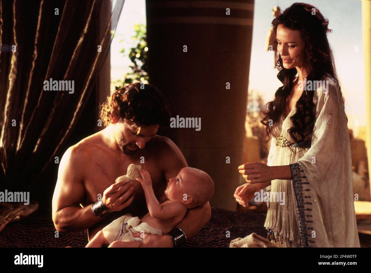 ERIC BANA and SAFFRON BURROWS in TROY (2004), directed by WOLFGANG