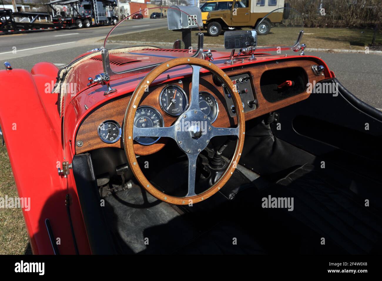 1964 Morgan 4/4 Series V Long Island New York Stock Photo