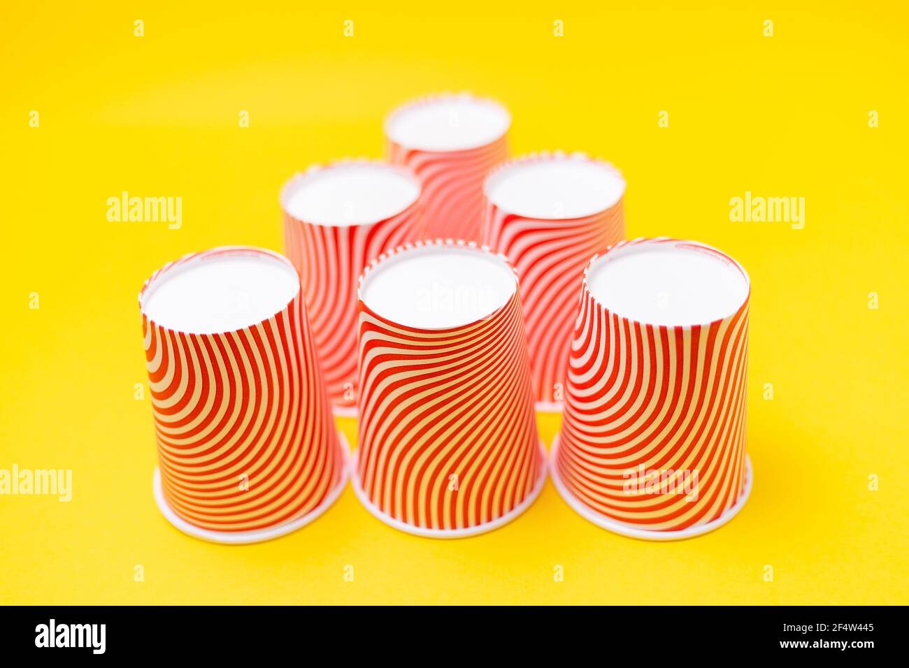 Paper cups pyramid hi-res stock photography and images - Alamy