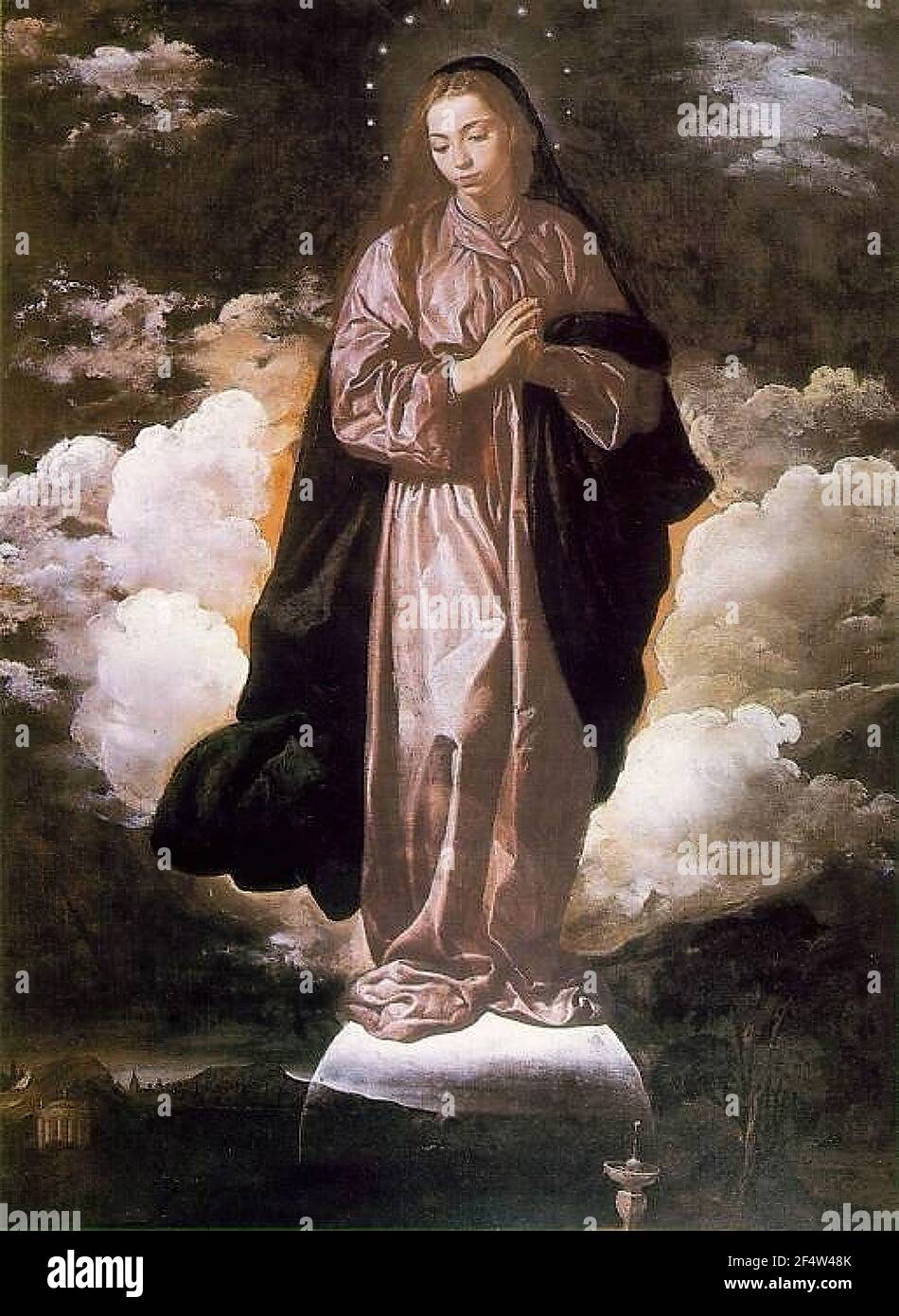 Diego Velazquez - Immaculate Conception 1618 Stock Photo