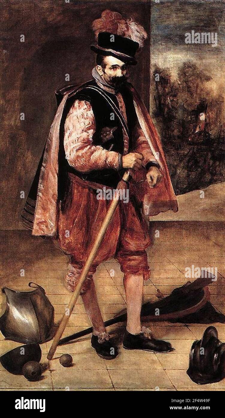 Diego Velazquez - Jester Don Juan Austria 1632 Stock Photo - Alamy