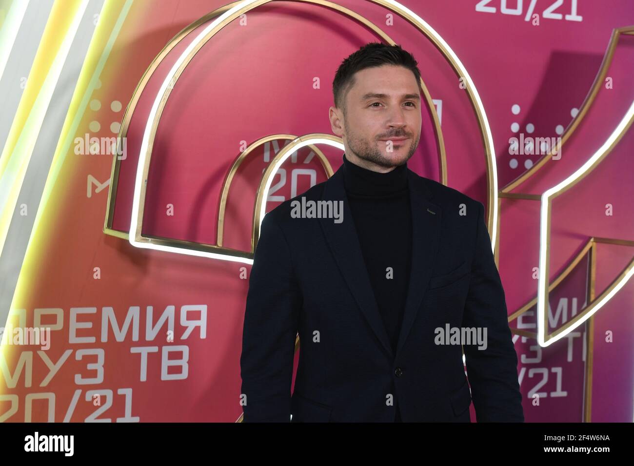 March 22, 2021. Russia, Moscow. 2020/21 MuzTV Music Awards press