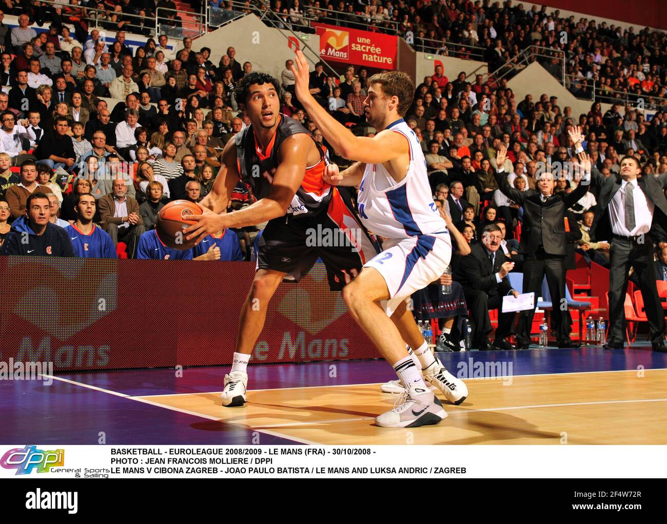 BASKETBALL EUROLEAGUE 2008/2009 LE MANS (FRA) 30/10/2008 PHOTO