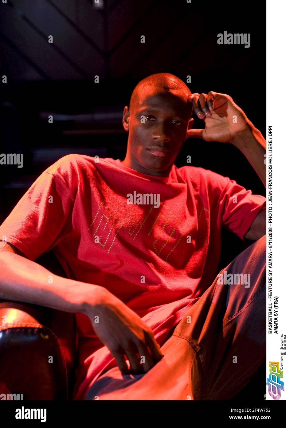 BASKETBALL FEATURE SY AMARA 8/11/2008 PHOTO JEANFRANCOIS