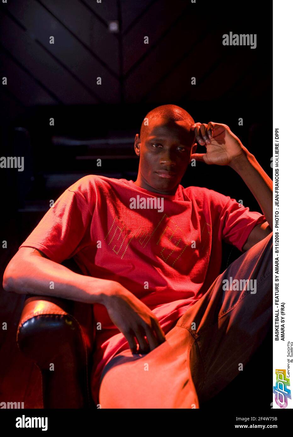 BASKETBALL FEATURE SY AMARA 8/11/2008 PHOTO JEANFRANCOIS