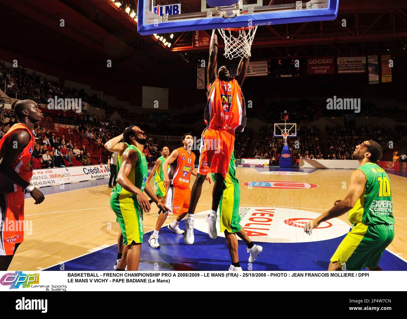 BASKETBALL FRENCH CHAMPIONSHIP PRO A 2008/2009 LE MANS (FRA) 25