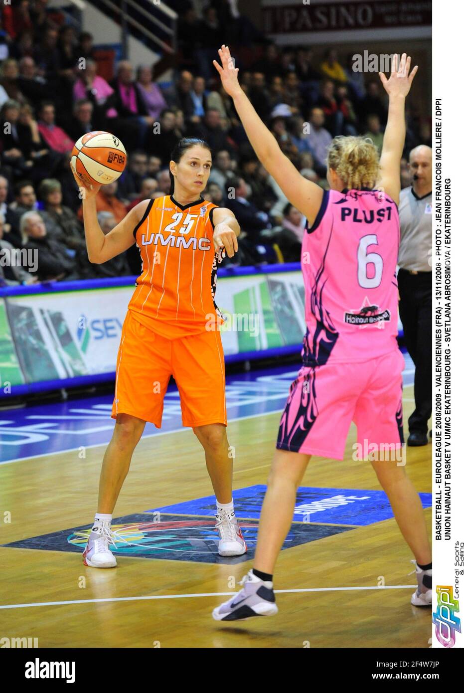BASKETBALL EUROLEAGUE 2008/2009 VALENCIENNES (FRA) 13/11/2008