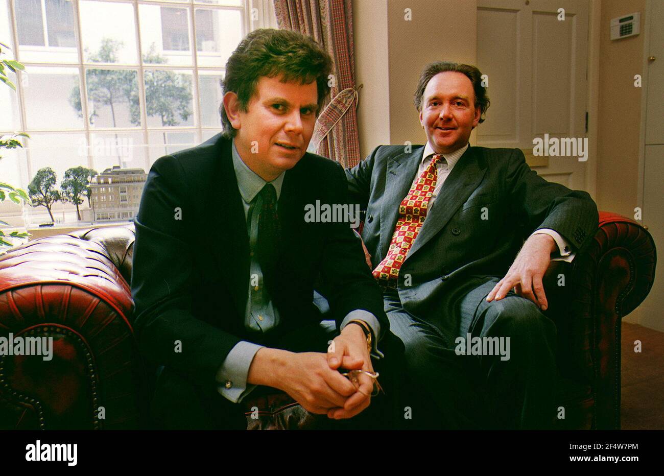 ANDREW MACPHERSON AND JONATHAN KENNEDY. ESTATE AGENTS FOR PARTNERS PAGE Stock Photo Alamy