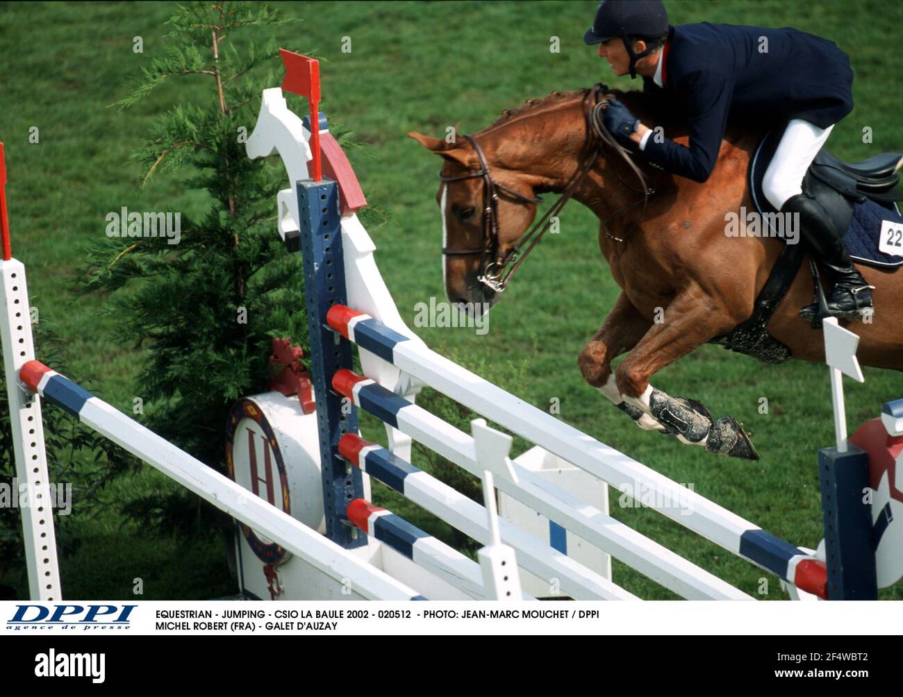 EQUESTRIAN JUMPING CSIO LA BAULE 2002 020512 PHOTO JEANMARC