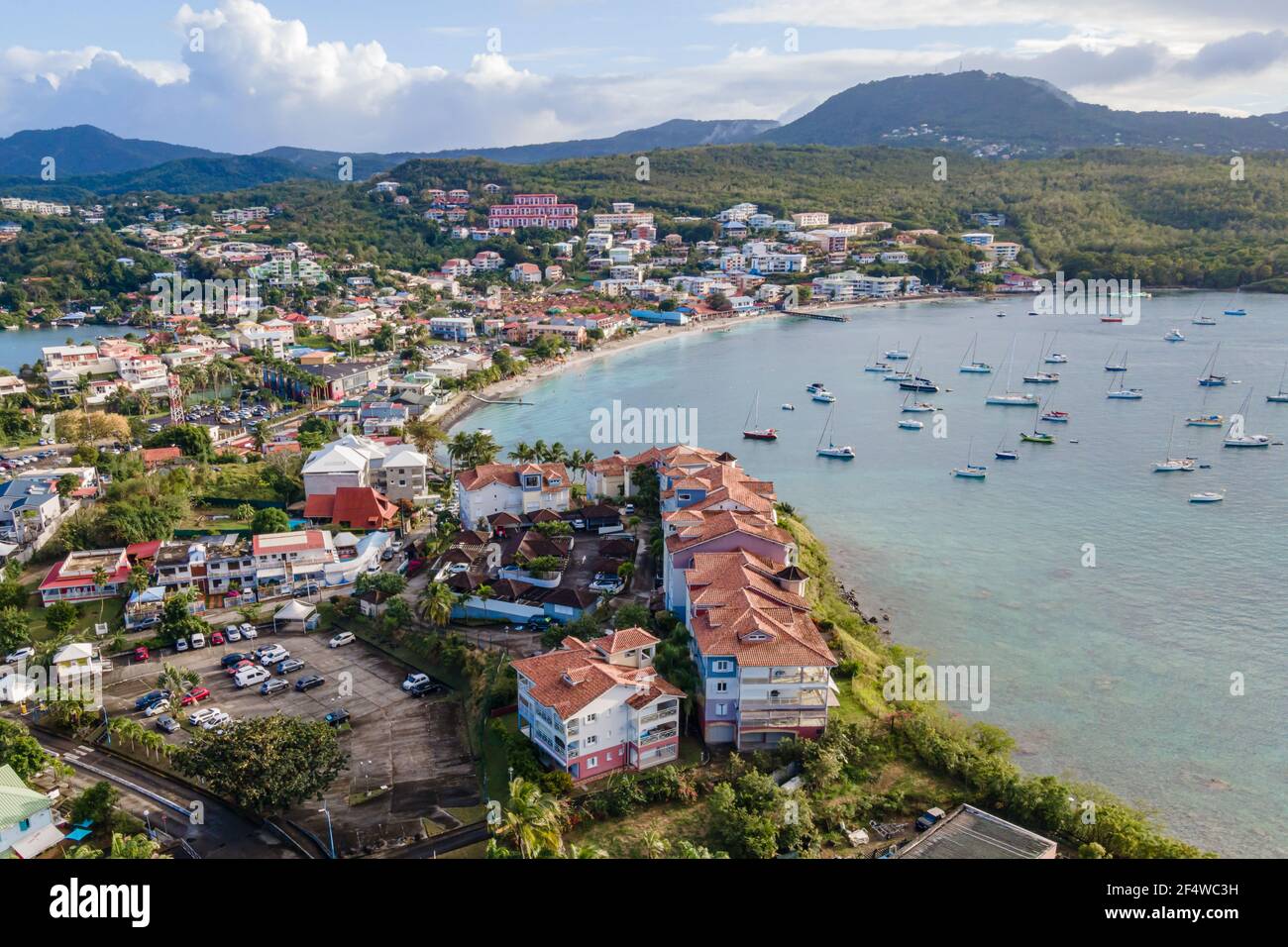 Les TroisIlets, Martinique, FWI Aerial view of Anse Mitan Stock Photo Alamy Les TroisIlets, Martinique, FWI Aerial view of Anse Mitan Stock Photo Alamy