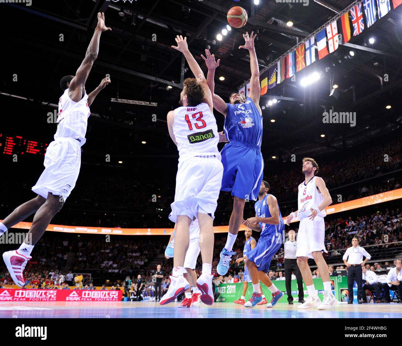 BASKETBALL EUROBASKET MEN 2011 LITHUANIA KAUNAS FINAL SPAIN V