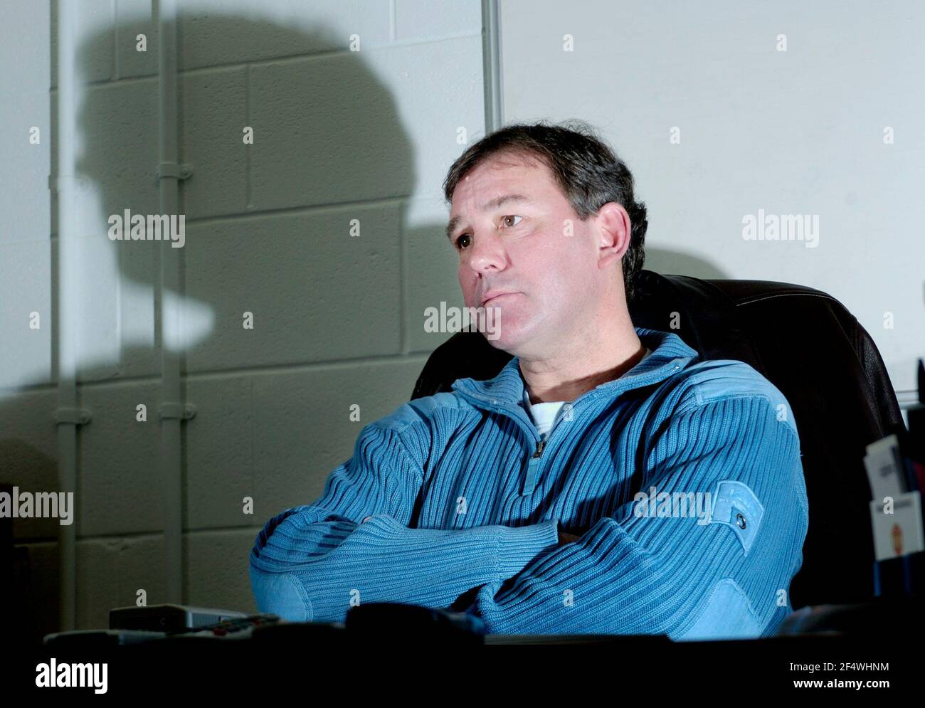 WEST BROM MANAGER BRYAN ROBSON 12/1/2005 PICTURE DAVID ASHDOWNPREMIERSHIP FOOTBALL Stock Photo