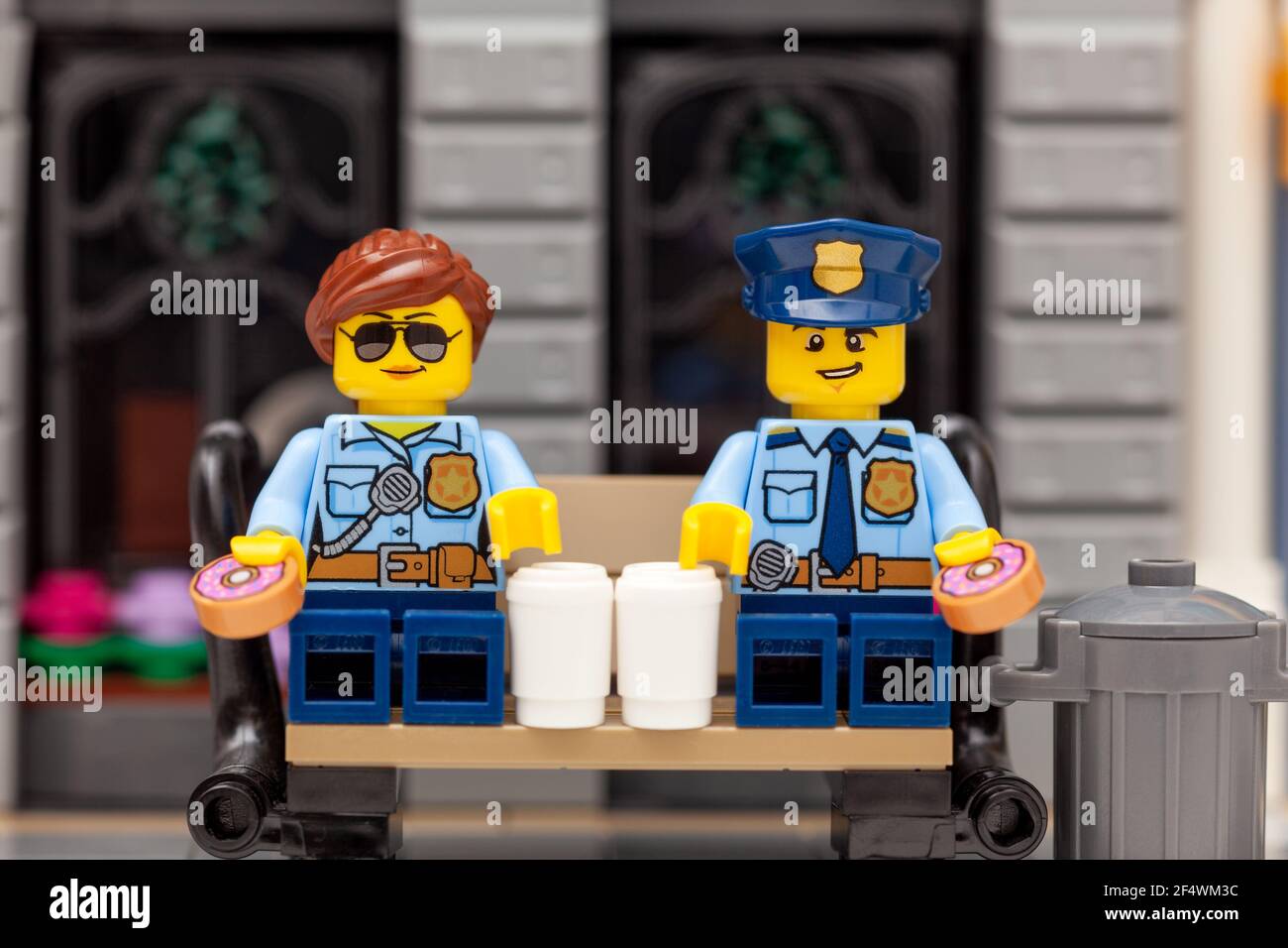 Lego police hi-res stock photography and images - Alamy