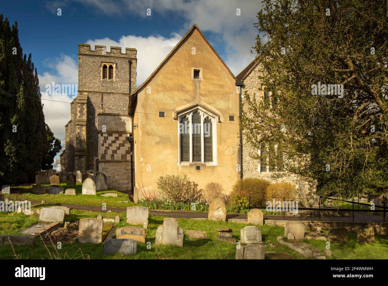 Church of Saint John the Baptist, Layhams Road, West Wickham Stock Photo Alamy