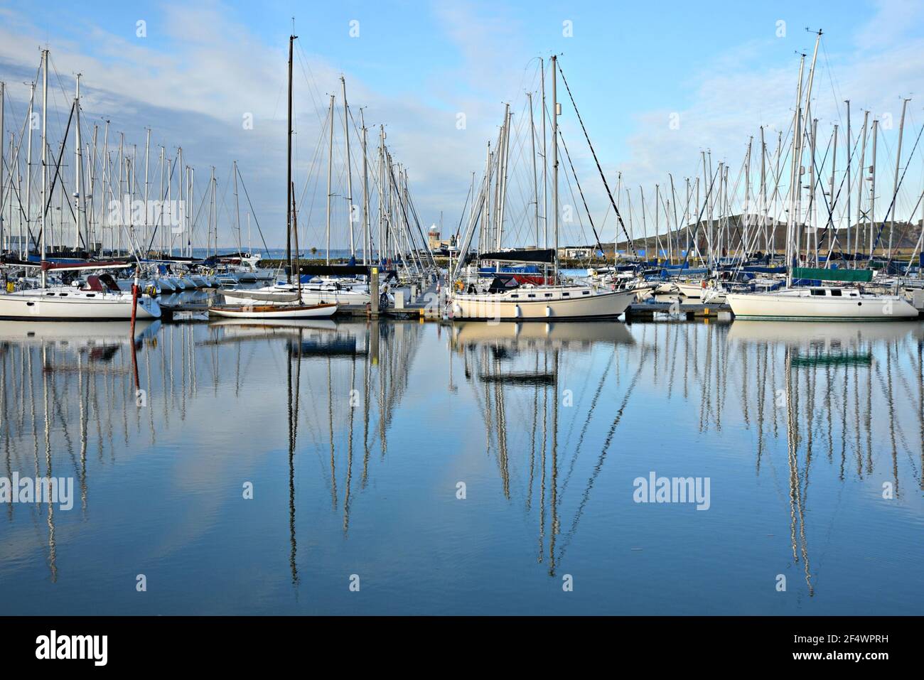 Sailing boats at Howth Yacht Club and Marina in Dublin, County Leinster Ireland Stock Photo Alamy