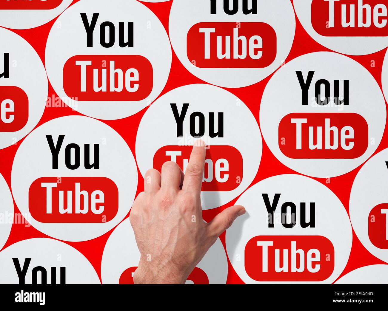 Youtube, Youtube Icon, 3d Render Photo Stock Photo - Alamy