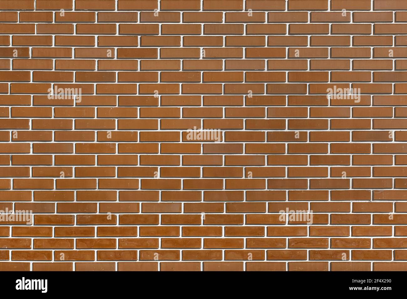 Brown brick wall building modern facade texture background Stock Photo ...