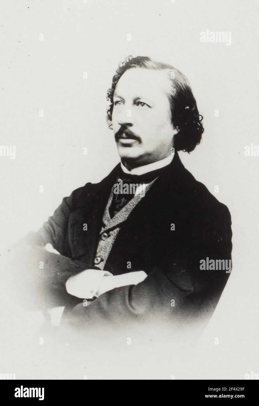 Portrait of Gustav August Emil Fischer (detected 1852-around 1870 ...