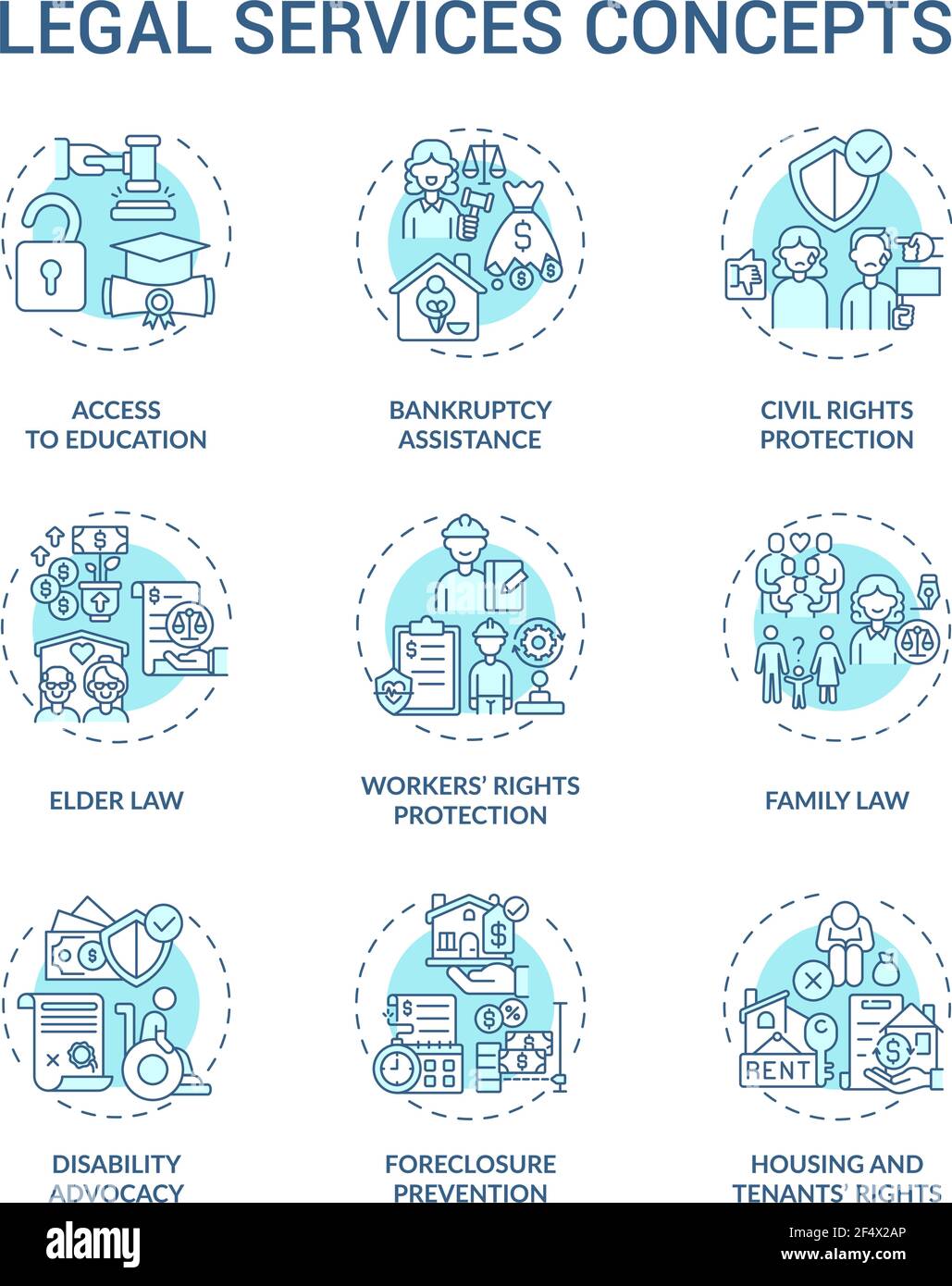 Legal law justice complex Stock Vector Images - Alamy