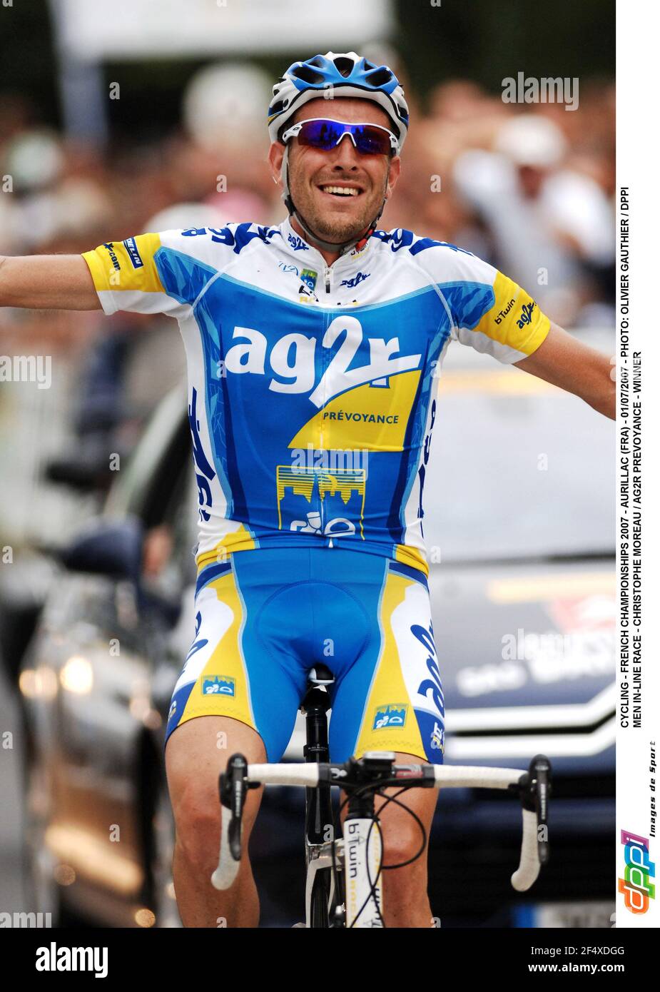 Philip Deignan of AG2r Prévoyance during the Tour d'Espagne 2007, cycling race, Langreo - Lagos