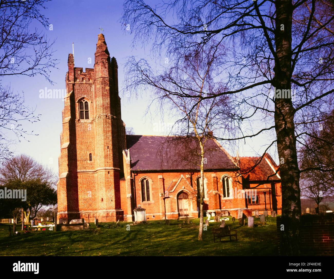 All Saints Church Shalford road Rayne Braintree Essex Stock Photo Alamy