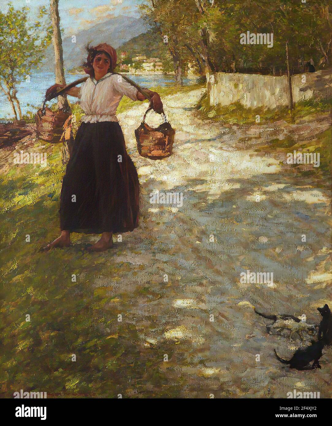 Henry Herbert La Thangue 1859 1929 Veronese Road Stock Photo Alamy henry-herbert-la-thangue-1859-1929-veronese-road-stock-photo-alamy