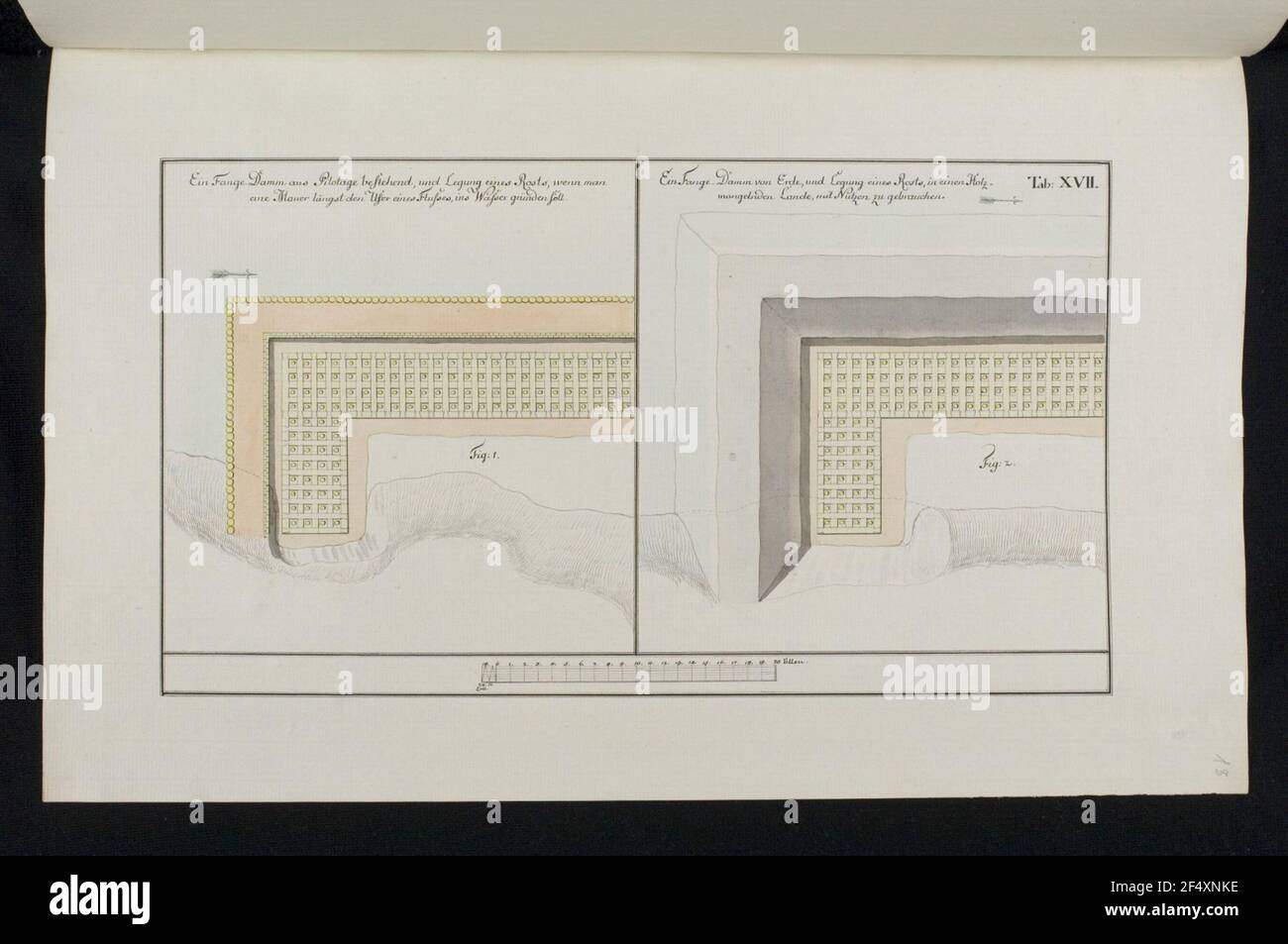 Pile rust for wall construction, ideal representation, floor plan Stock ...
