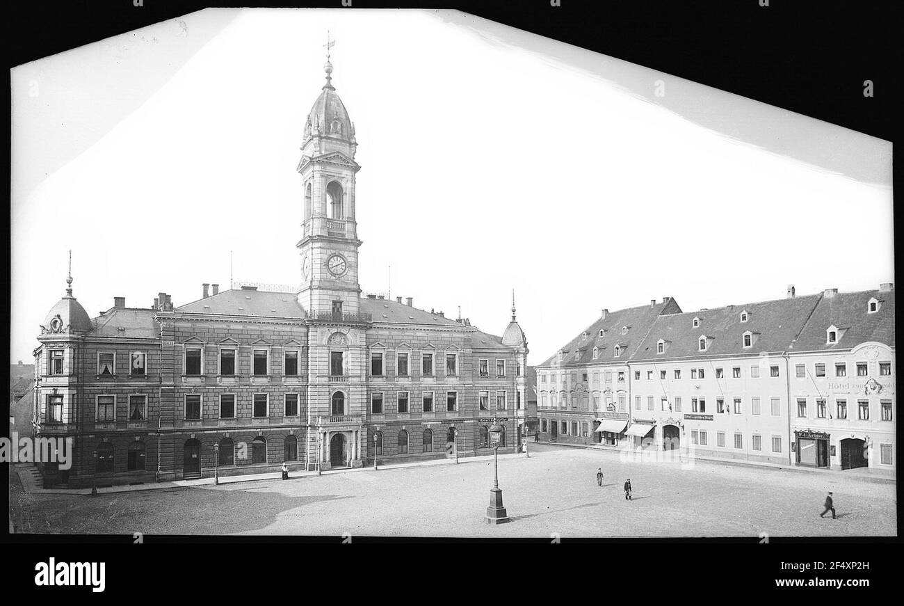  Großenhain. Market with town hall Stock Photo - Alamy Bildidee 
