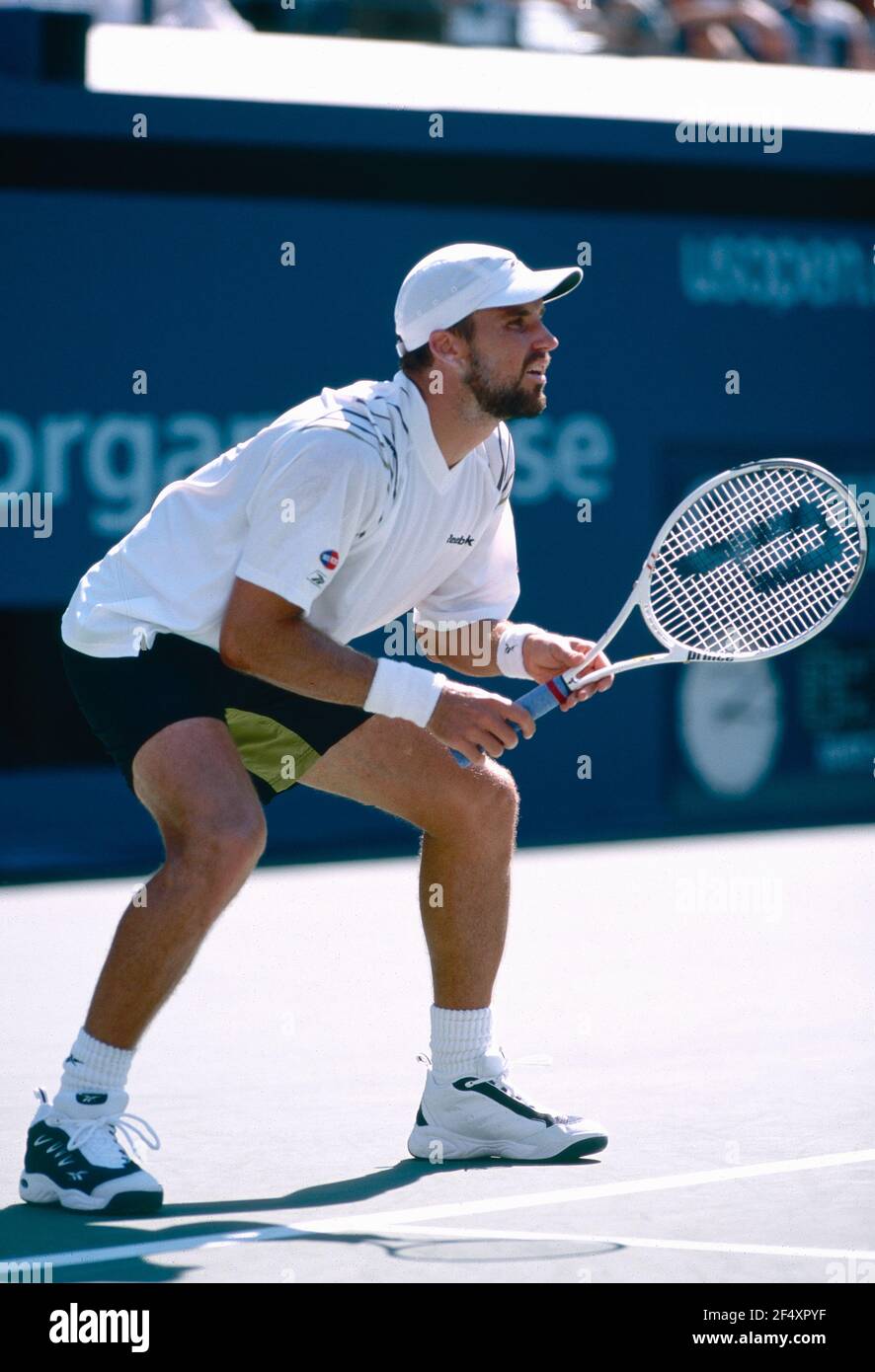 Australian tennis player Pat Rafter, US Open 2001 Stock Photo - Alamy