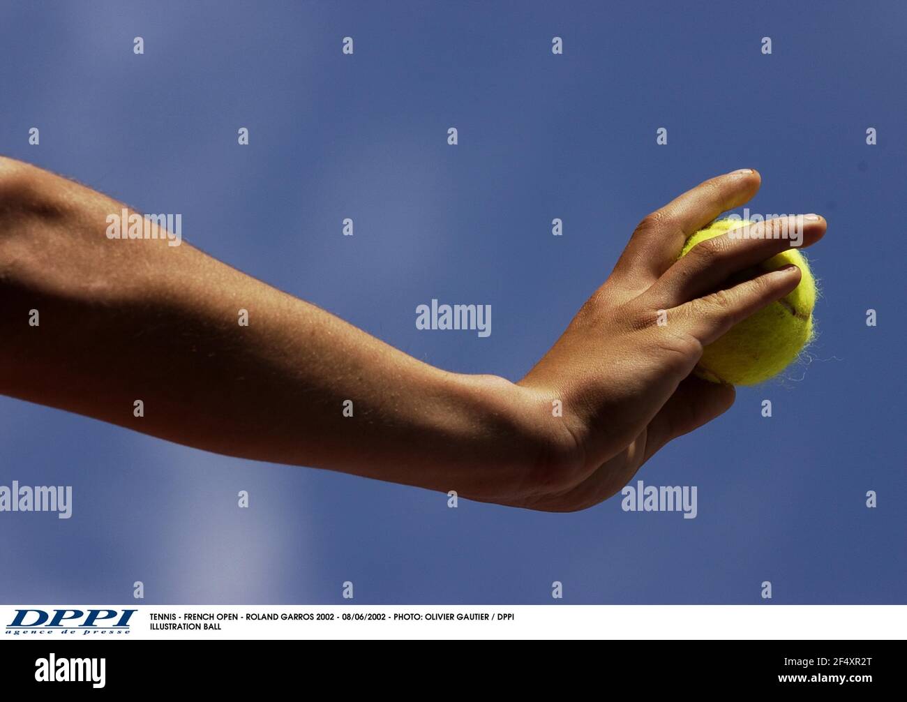 TENNIS FRENCH OPEN ROLAND GARROS 2002 08/06/2002 PHOTO OLIVIER