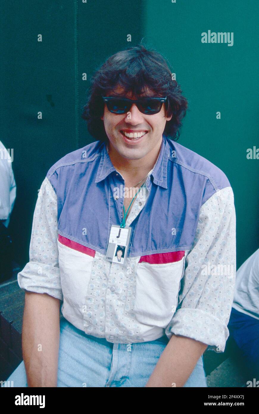 Paraguaian tennis player Victor Pecci, 1995 Stock Photo Alamy