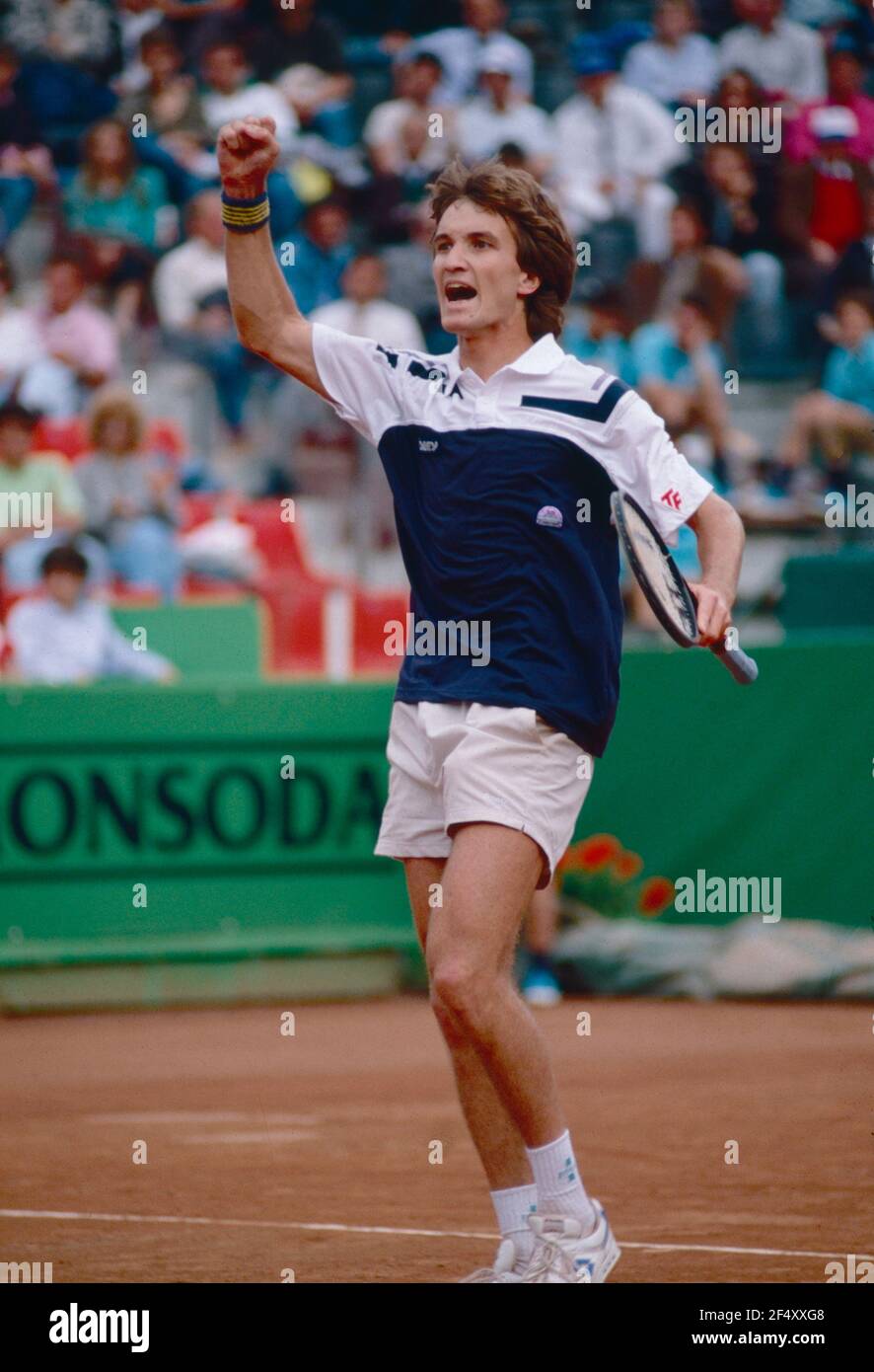 Dutch tennis player Mark Koevermans, 1990s Stock Photo - Alamy