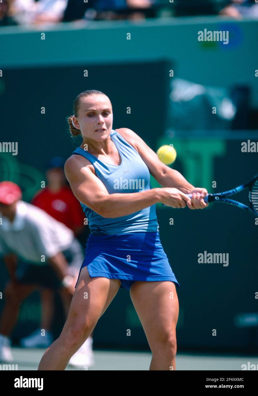 Russian tennis player Alexandra Panova, 2002 Stock Photo - Alamy