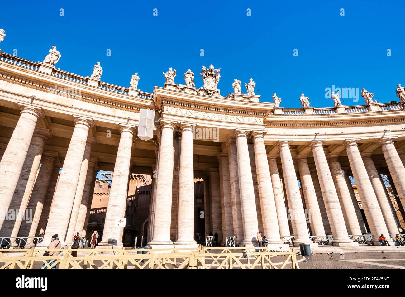 Entrance to st peters basilica hi-res stock photography and images - Alamy