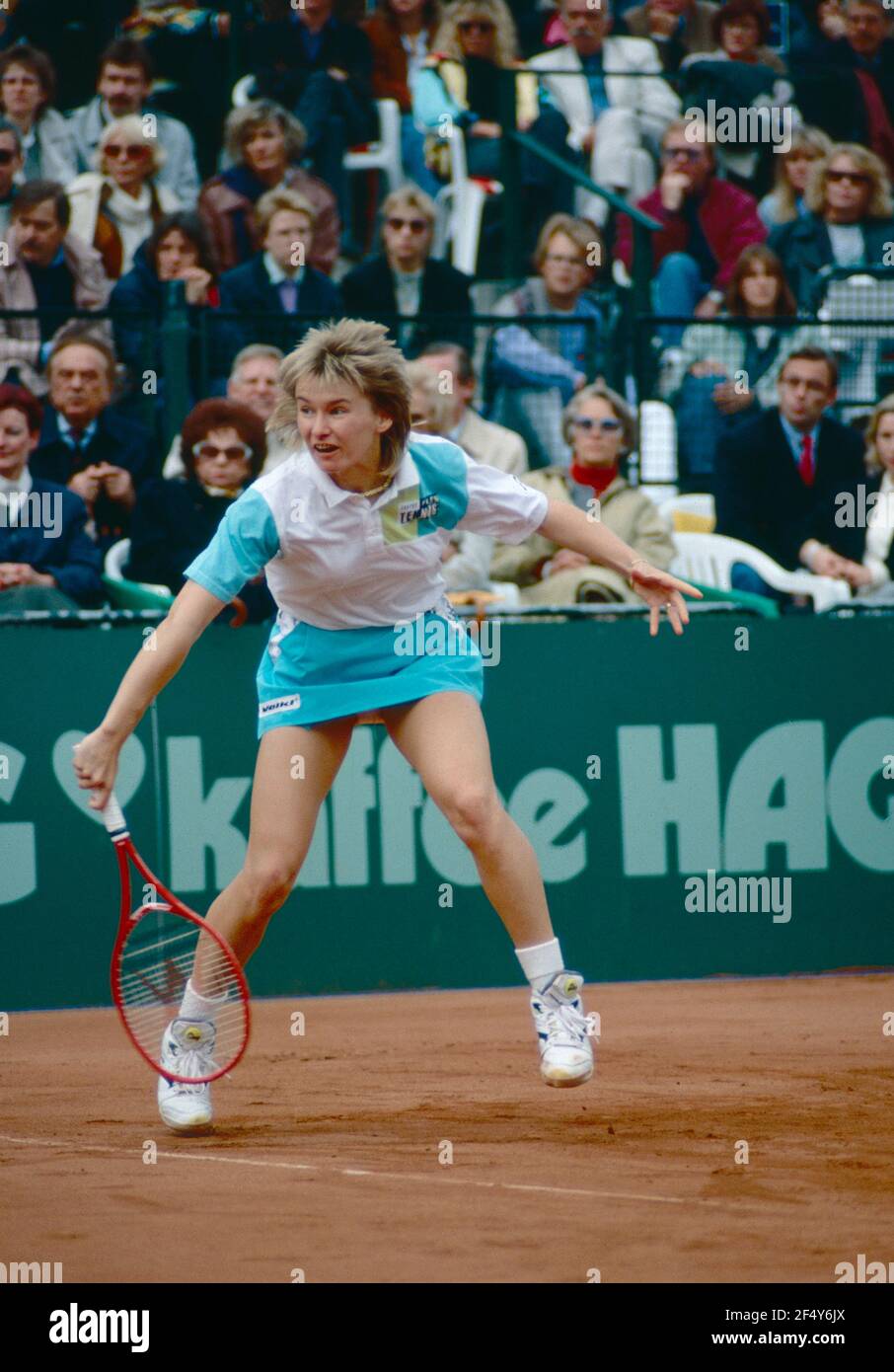 Czech tennis player Jana Novotna, Lufthansa Cup, Berlin 1991 Stock