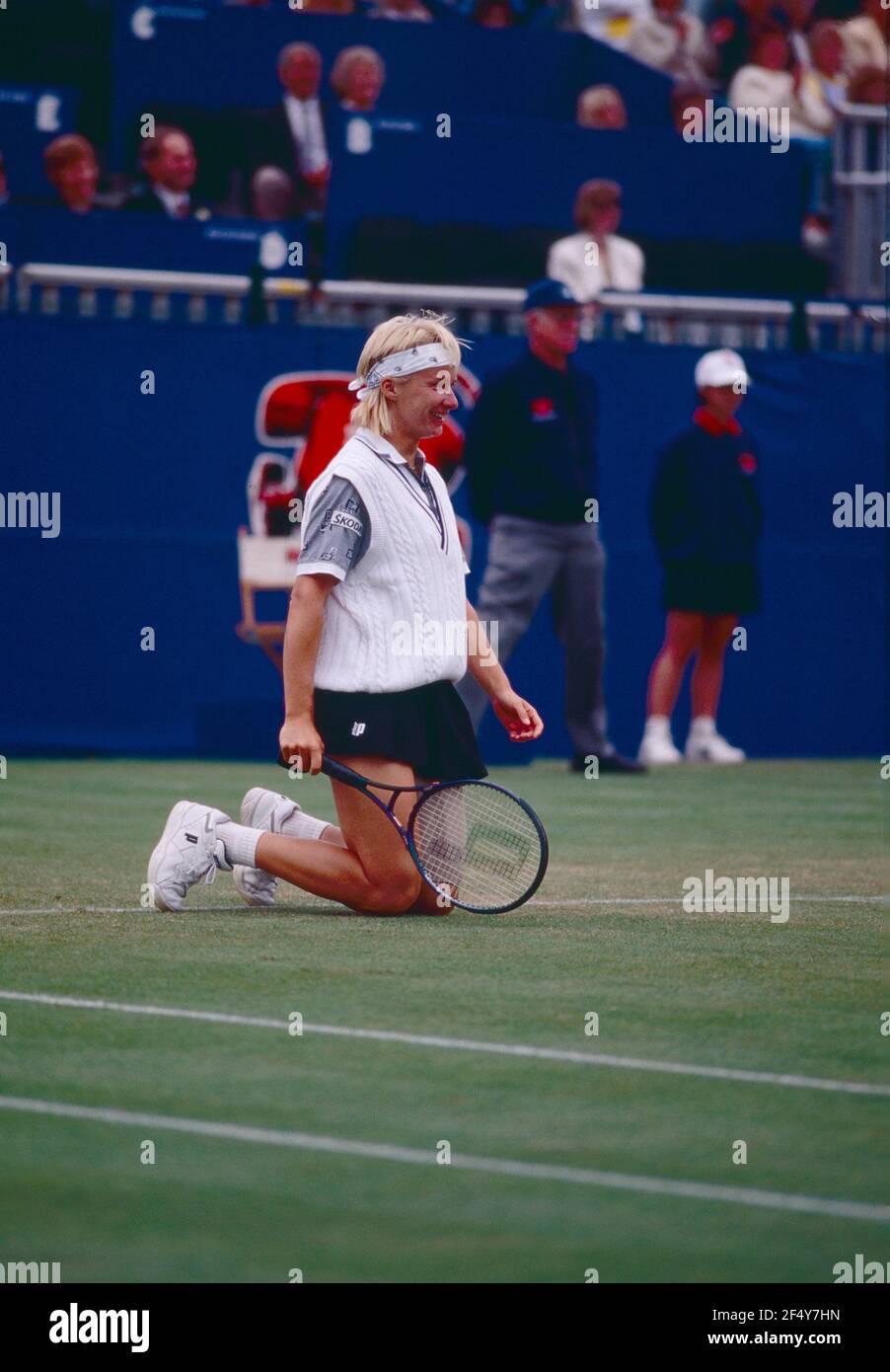 Czech tennis player Jana Novotna, Eastbourne 1996 Stock Photo - Alamy