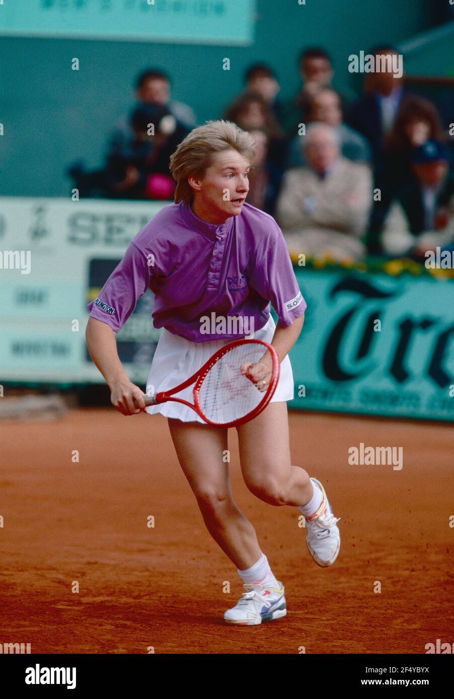 Czech tennis player Jana Novotna, Roland Garros, France 1993 Stock
