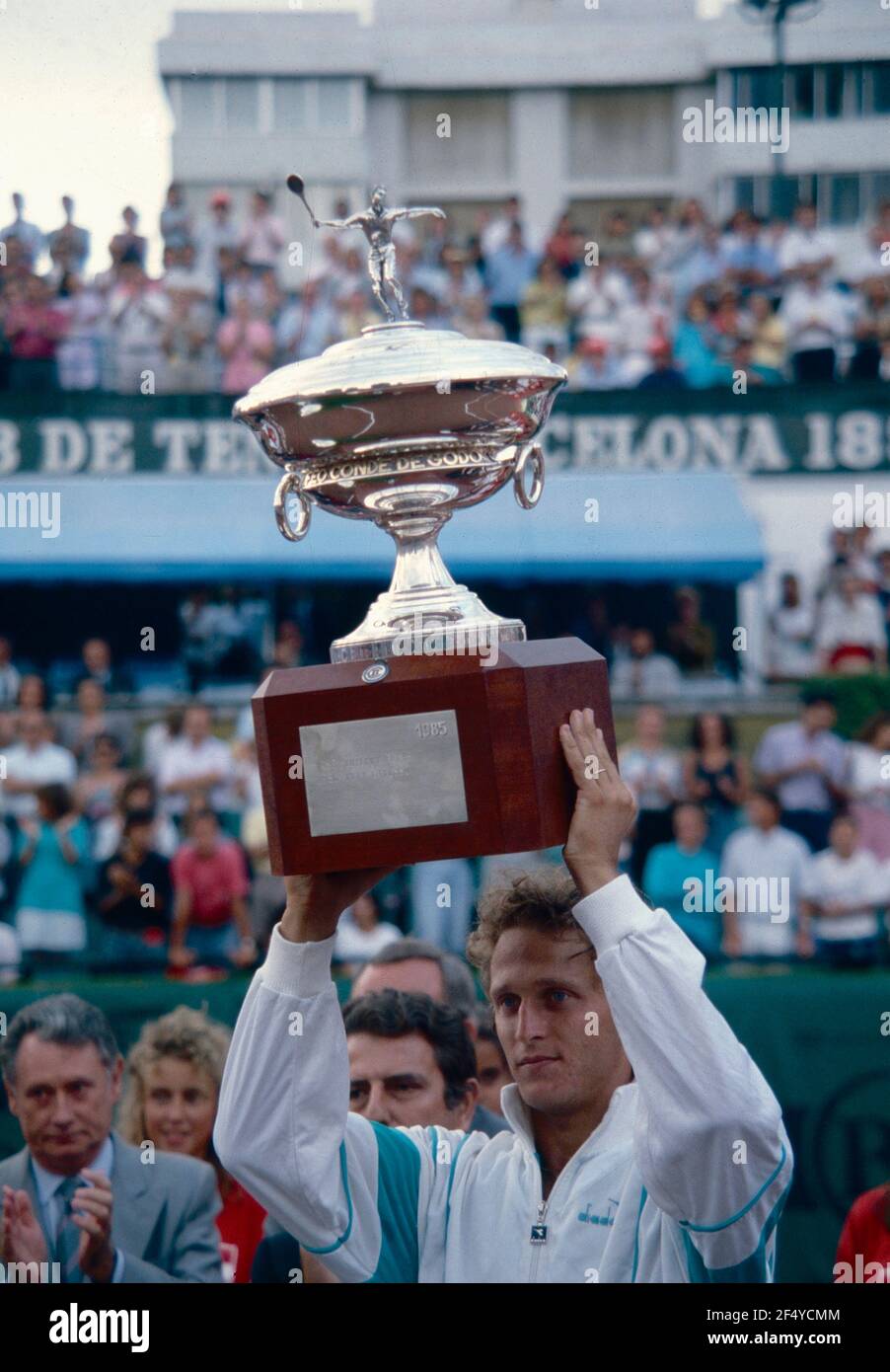 Argentinian tennis player Martin Jaite, Madrid, Spain 1990s Stock Photo