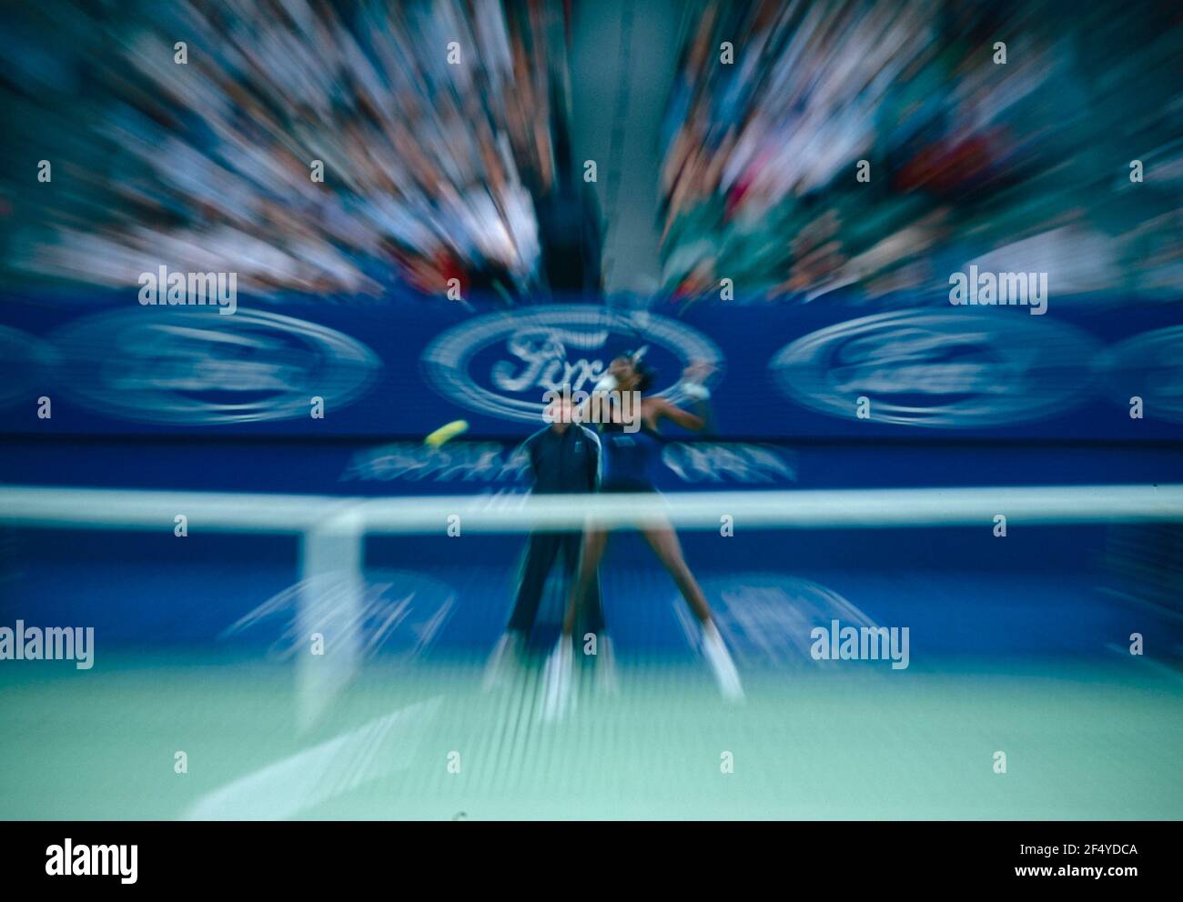 American tennis player Venus Williams, Australian Open 2001 Stock Photo