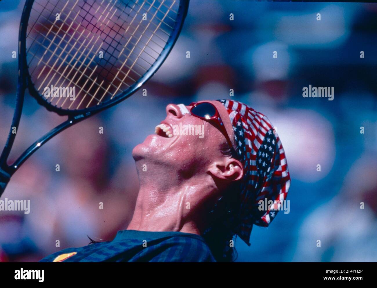 American tennis player Luke Jensen, US Open 1995 Stock Photo - Alamy