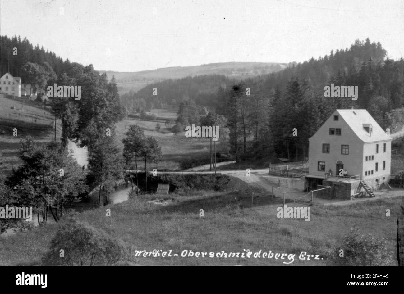 Residential house opposite the werkel Stock Photo Alamy