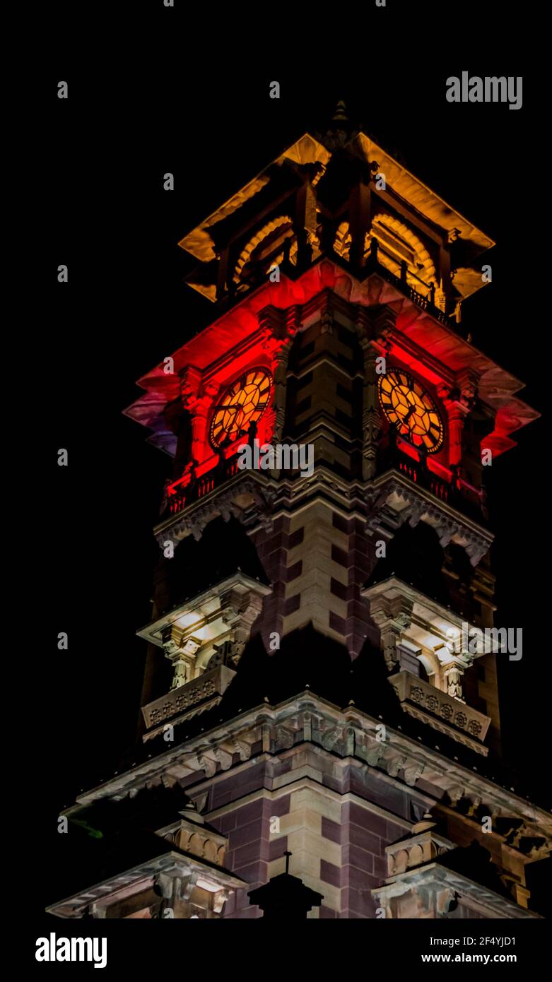 Ancient clock tower india hi-res stock photography and images - Alamy