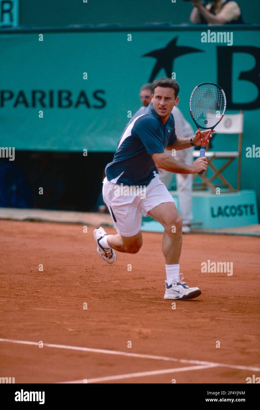 Romanian tennis player Andrei Pavel, Roland Garros, France 1990s Stock  Photo - Alamy