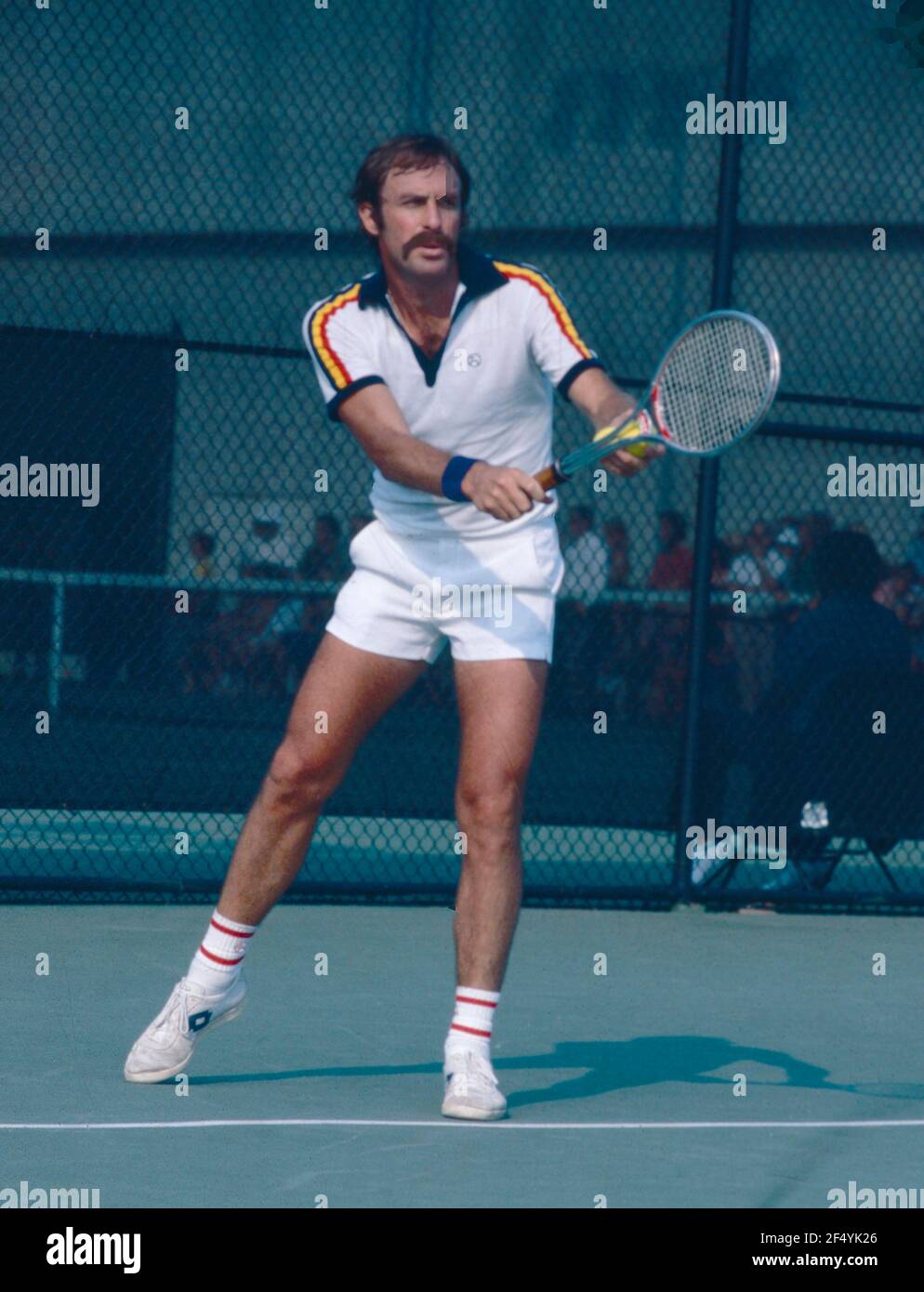 Australian tennis player John Newcombe, 1980s Stock Photo