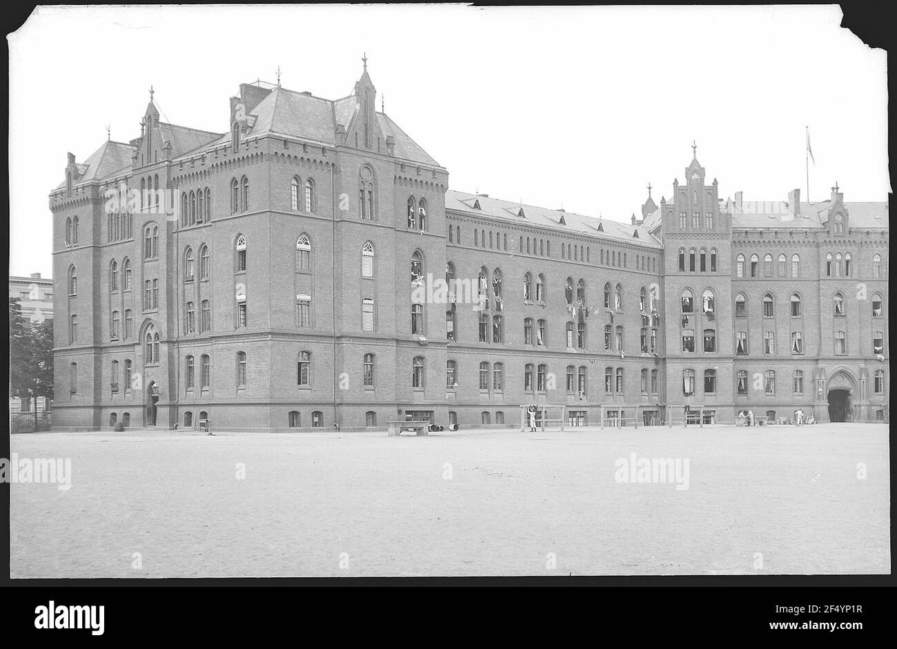 Wittenberg. Barracks d. 3. Brandenburg. Inf.Regiments No. 20 Stock