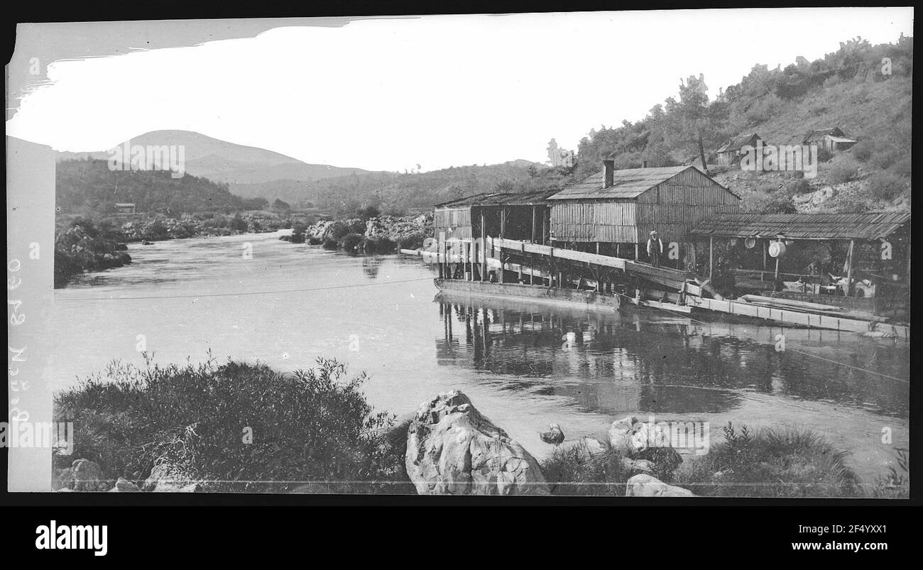 Redding, California. Gold Dredger Stock Photo Alamy