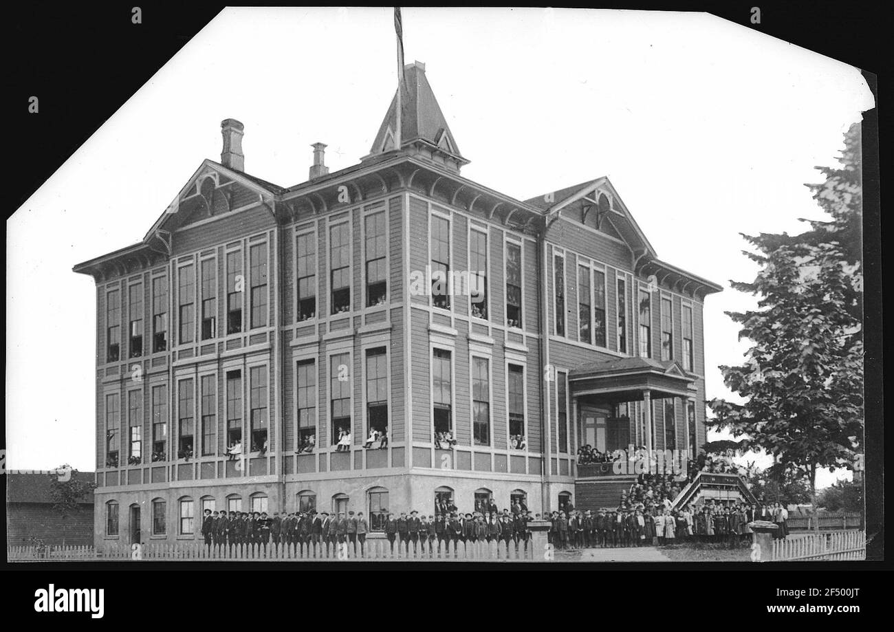 Vancouver, Washington. Central School Stock Photo - Alamy